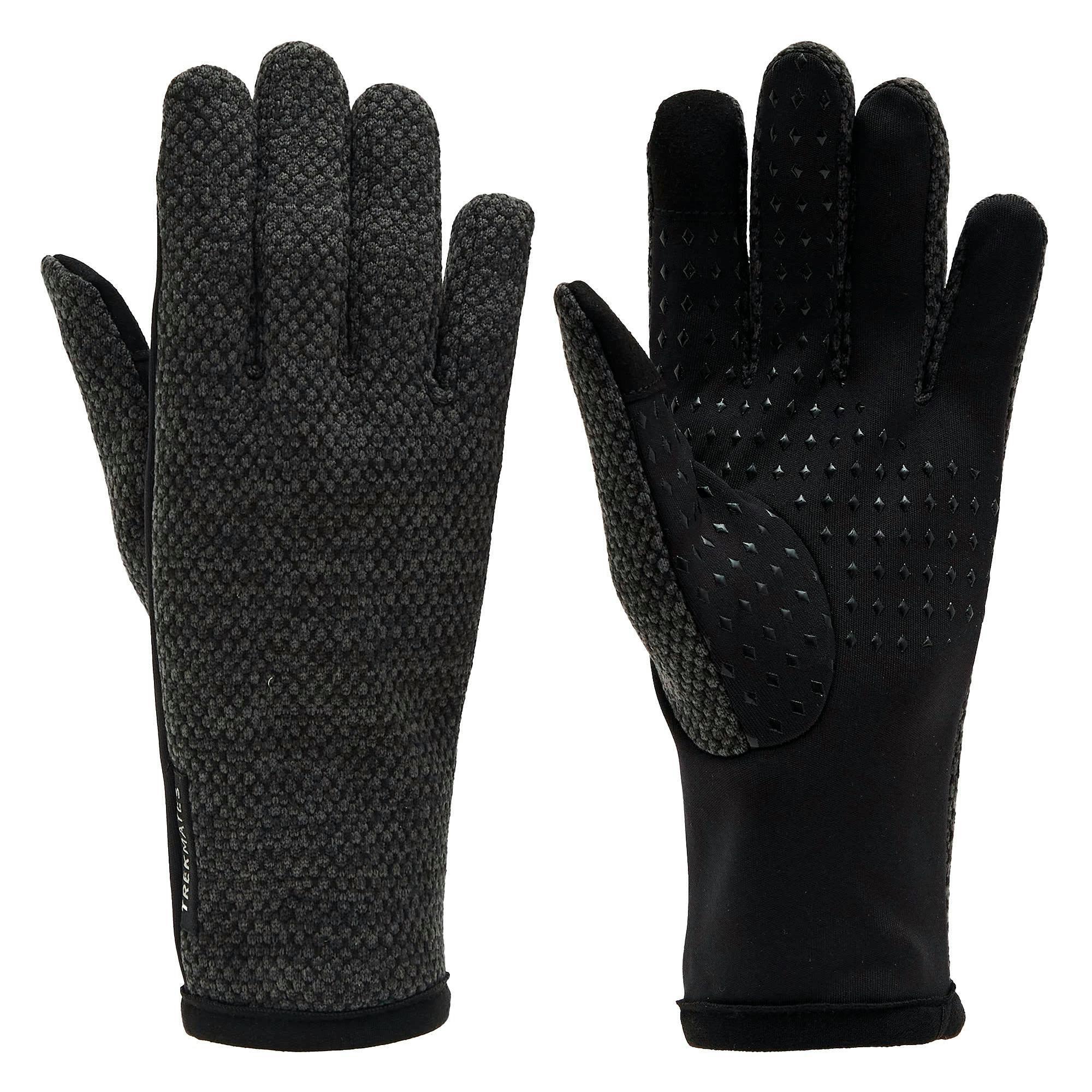 Ladies Fleece Outdoor Gloves with Silicone Grip and Touchscreen , view 2 of 5
