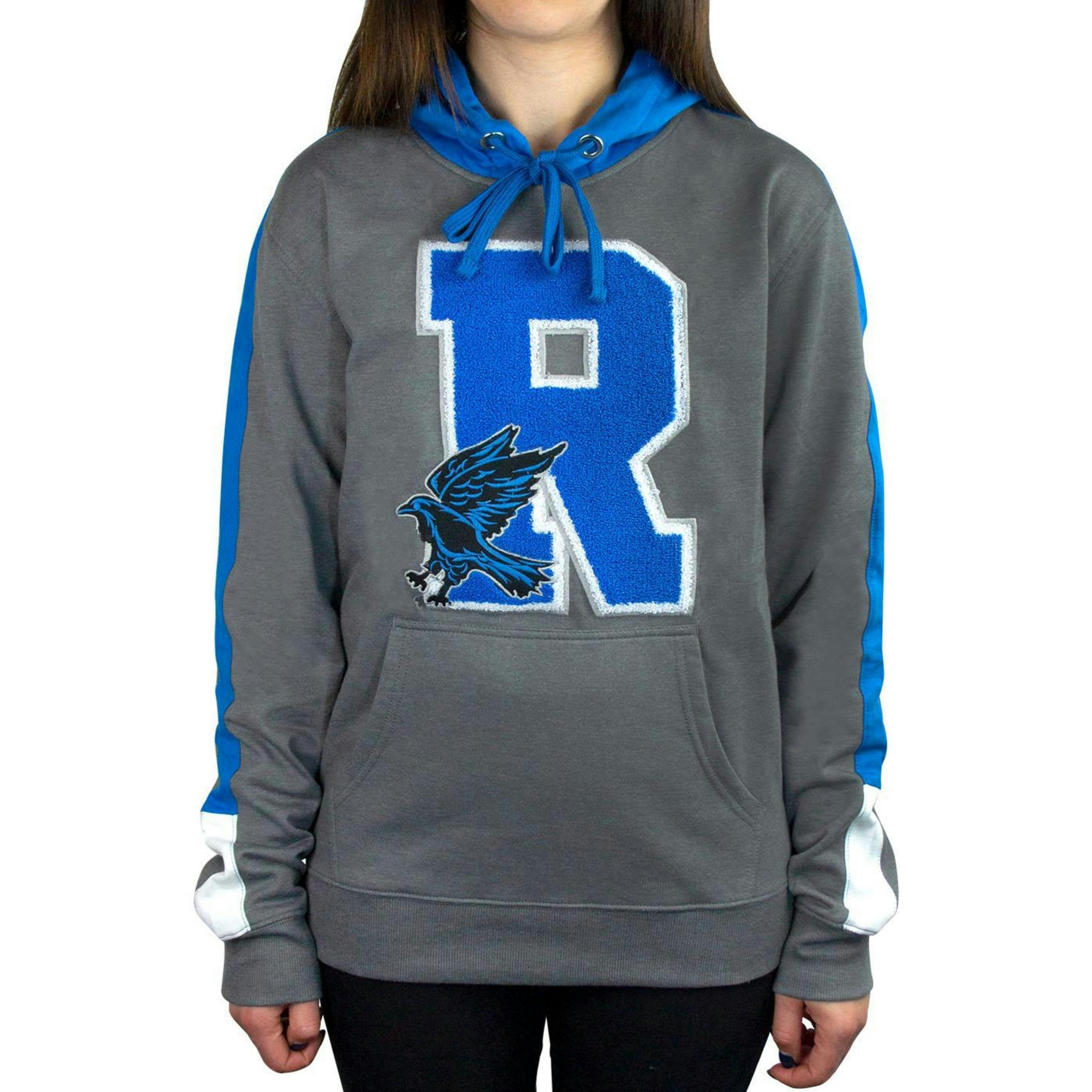 Harry Potter Womens Black Patch Logo Hoodie by Vanilla Underground , view 1 of 1