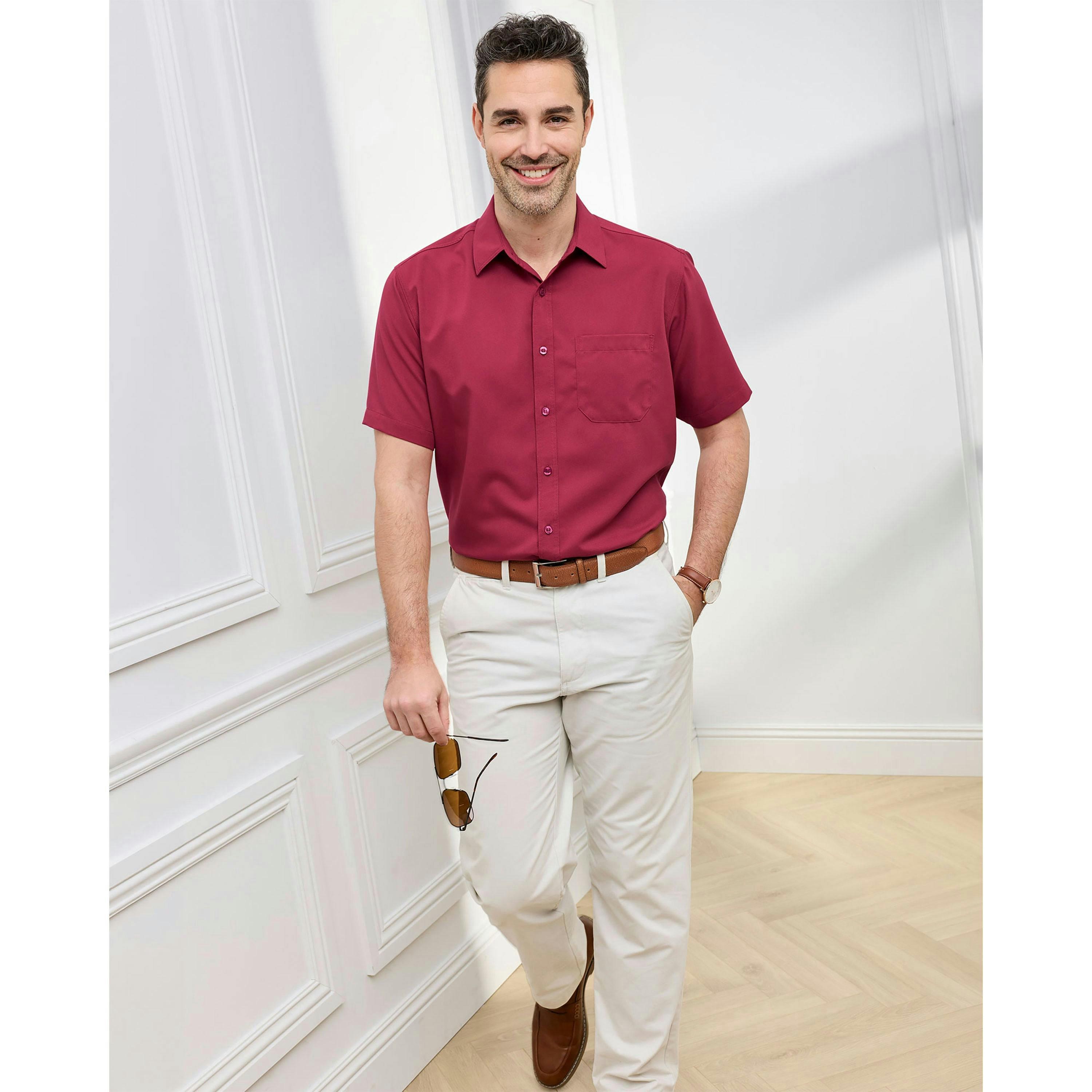 Cotton Traders Short Sleeve Classic Soft Touch Shirt , view 2 of 3