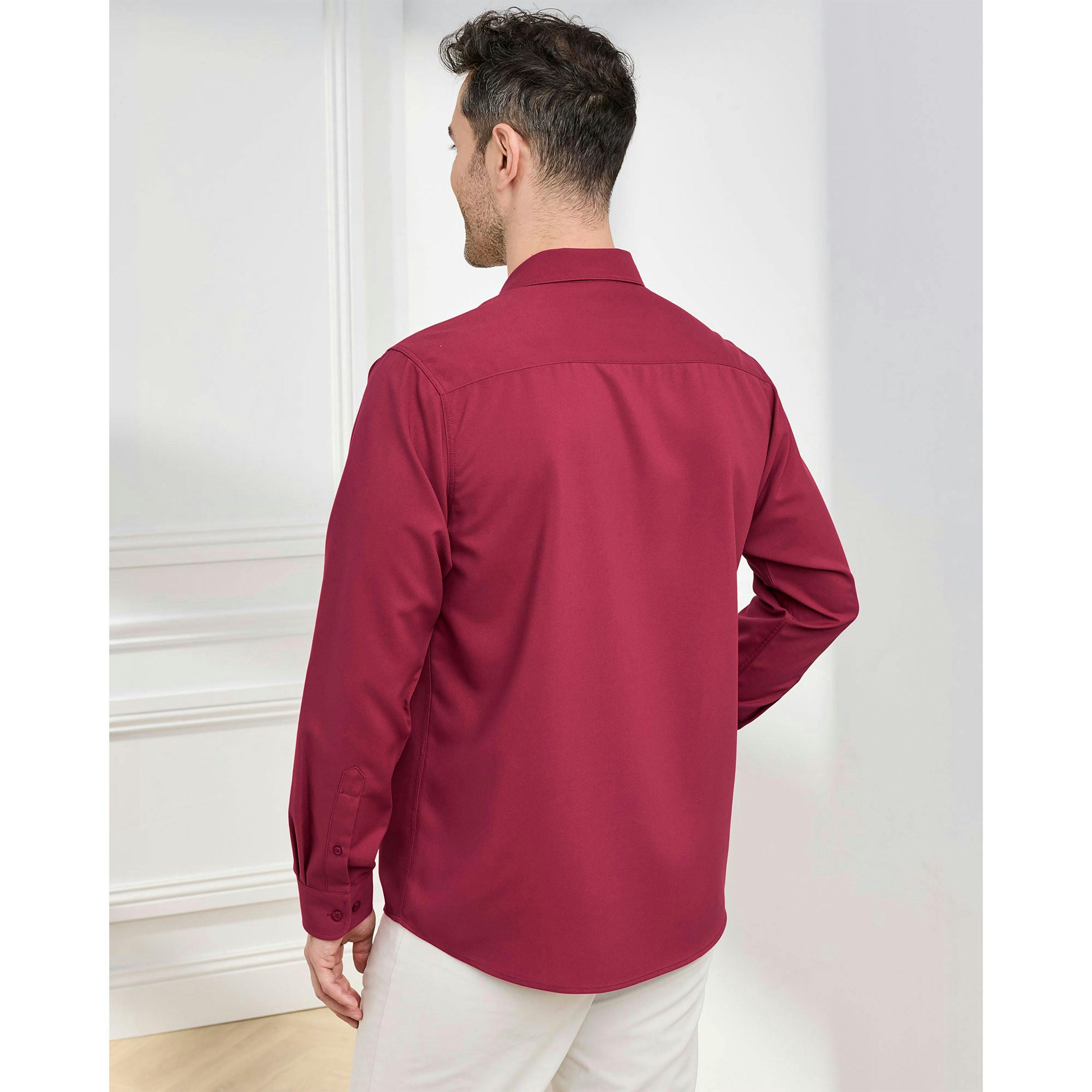 Cotton Traders Long Sleeve Classic Soft Touch Shirt , view 3 of 3