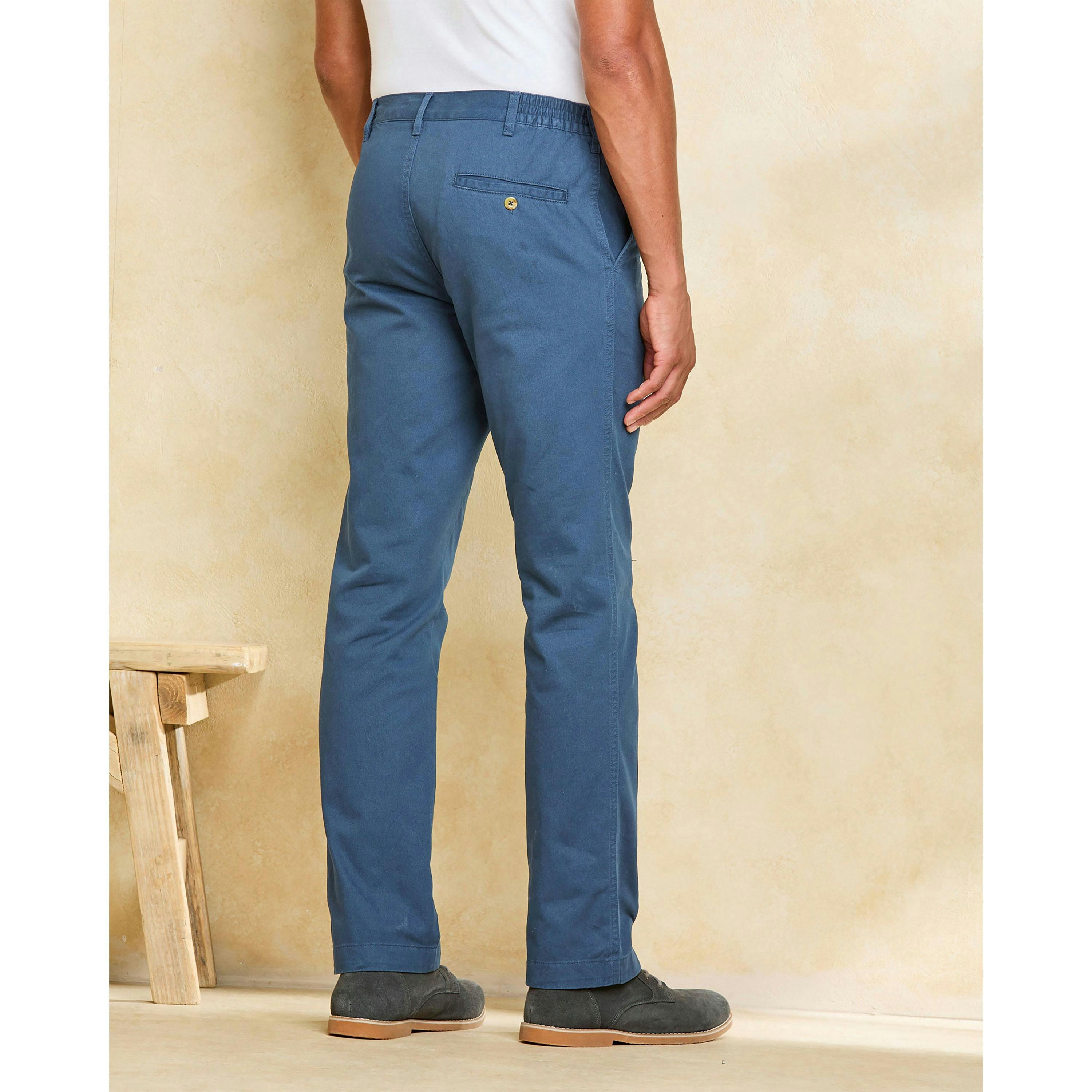 Cotton Traders Flat Front Comfort Trousers , view 3 of 3