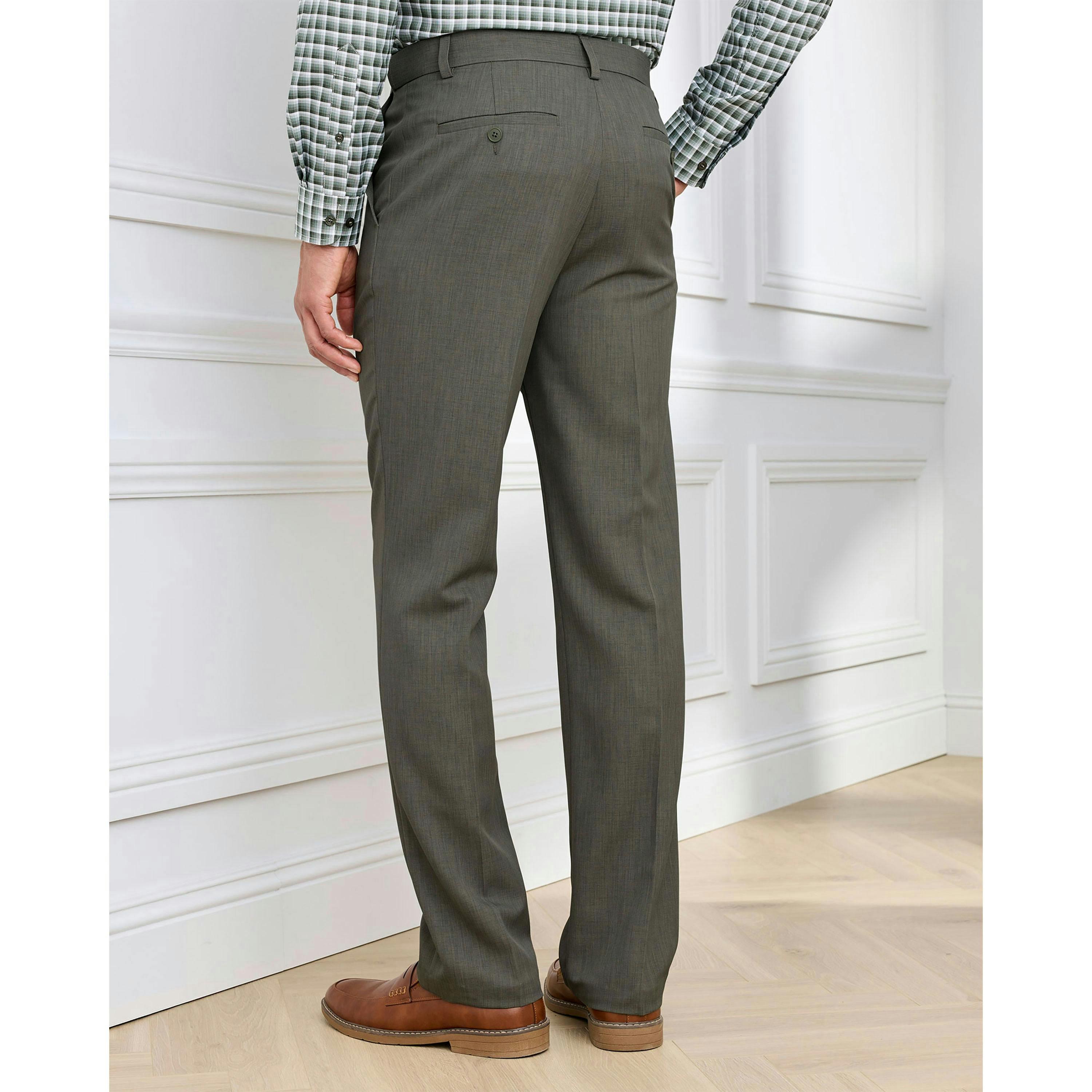 Cotton Traders Flat Front Supreme Easy Care Trousers , view 3 of 4