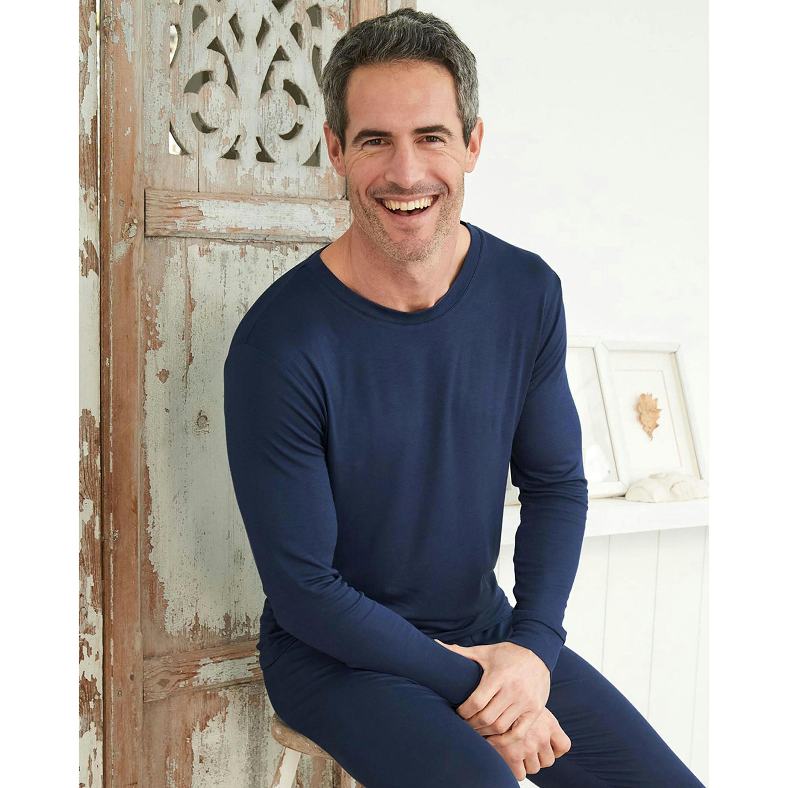 Cotton Traders Mens Thermal Top , view 2 of 3
