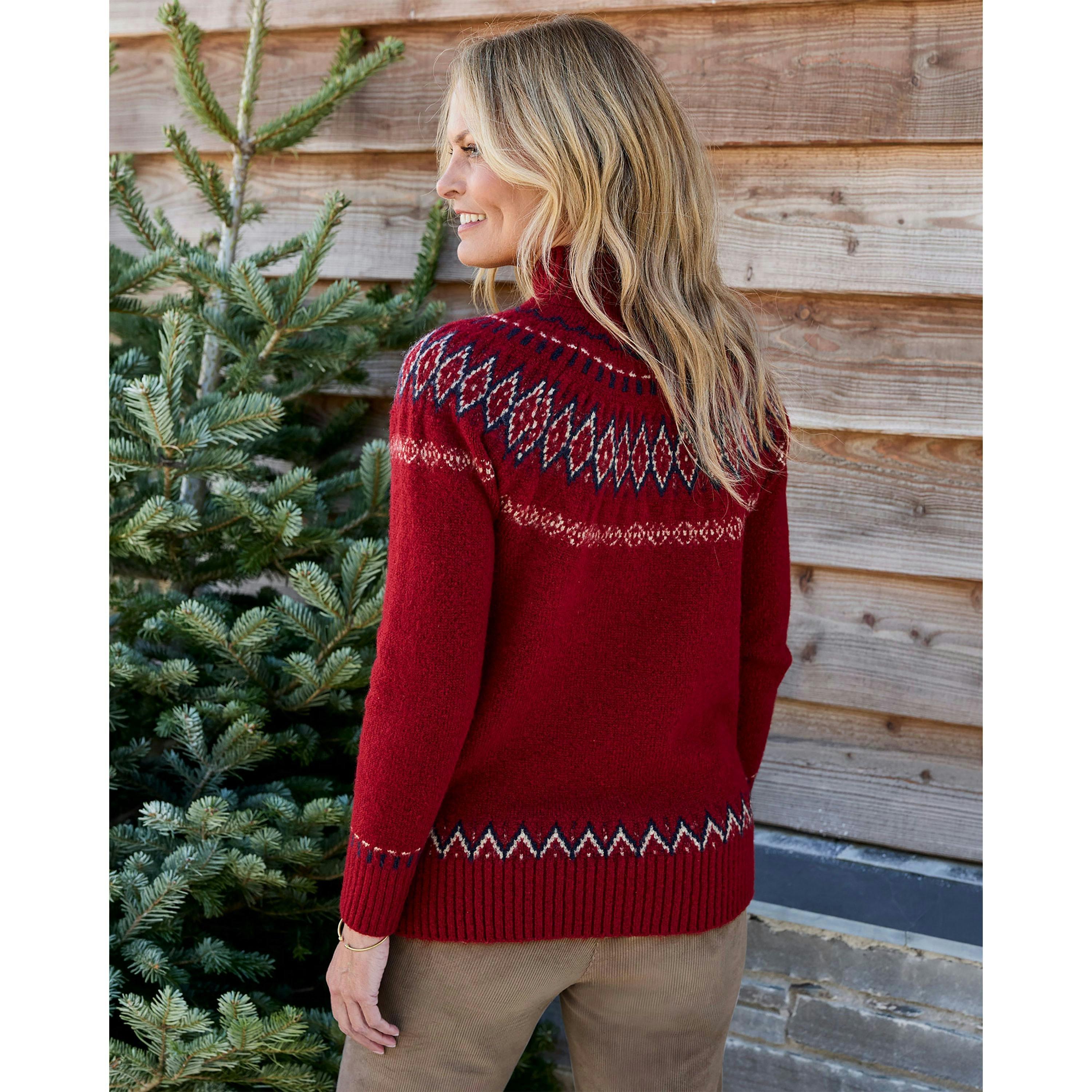 Cotton Traders Fair Isle Jumper , view 3 of 3