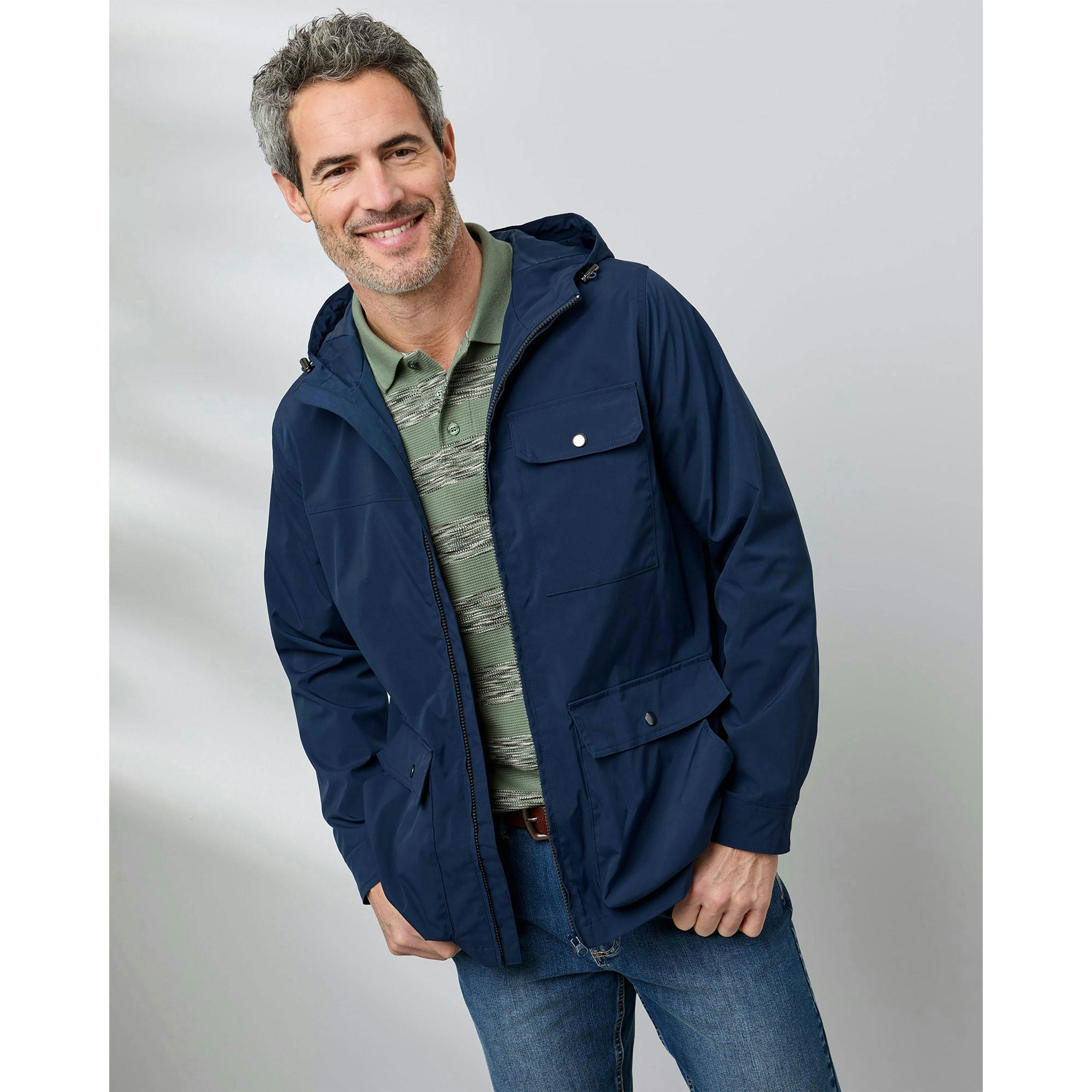 Cotton Traders Showerproof Hooded Jacket , view 2 of 3