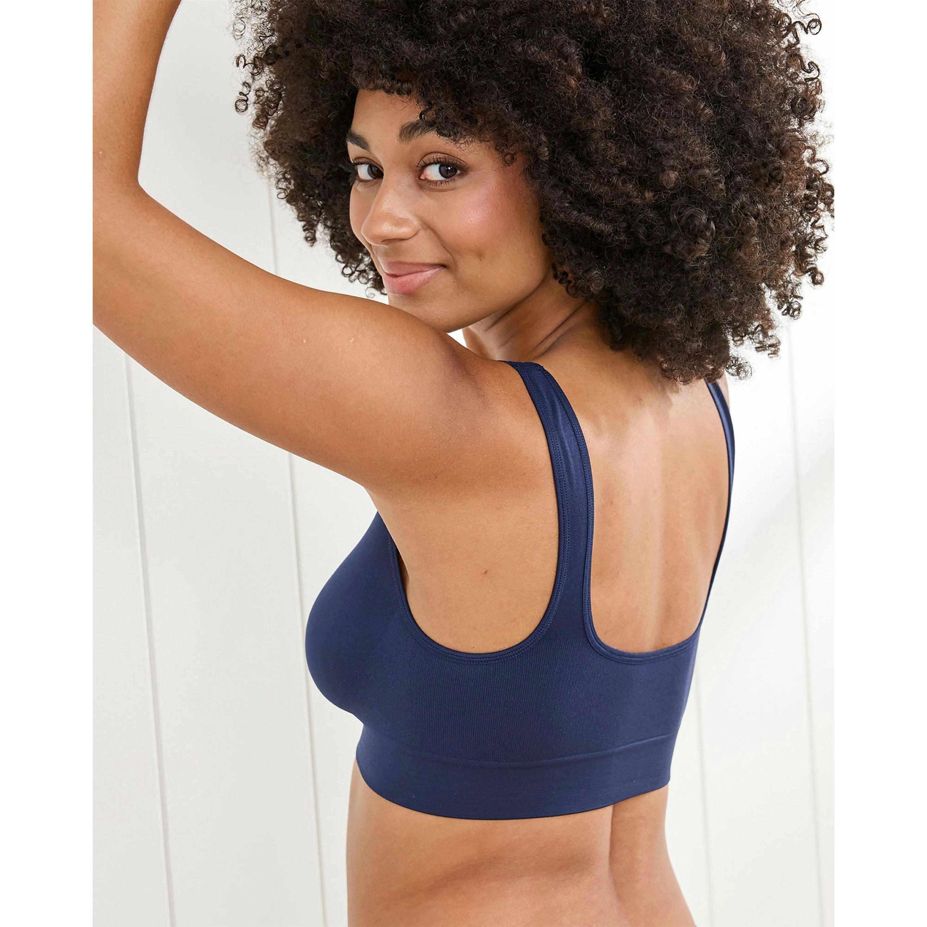 Cotton Traders 2 Pack Zip-Front Comfort Bras , view 3 of 4