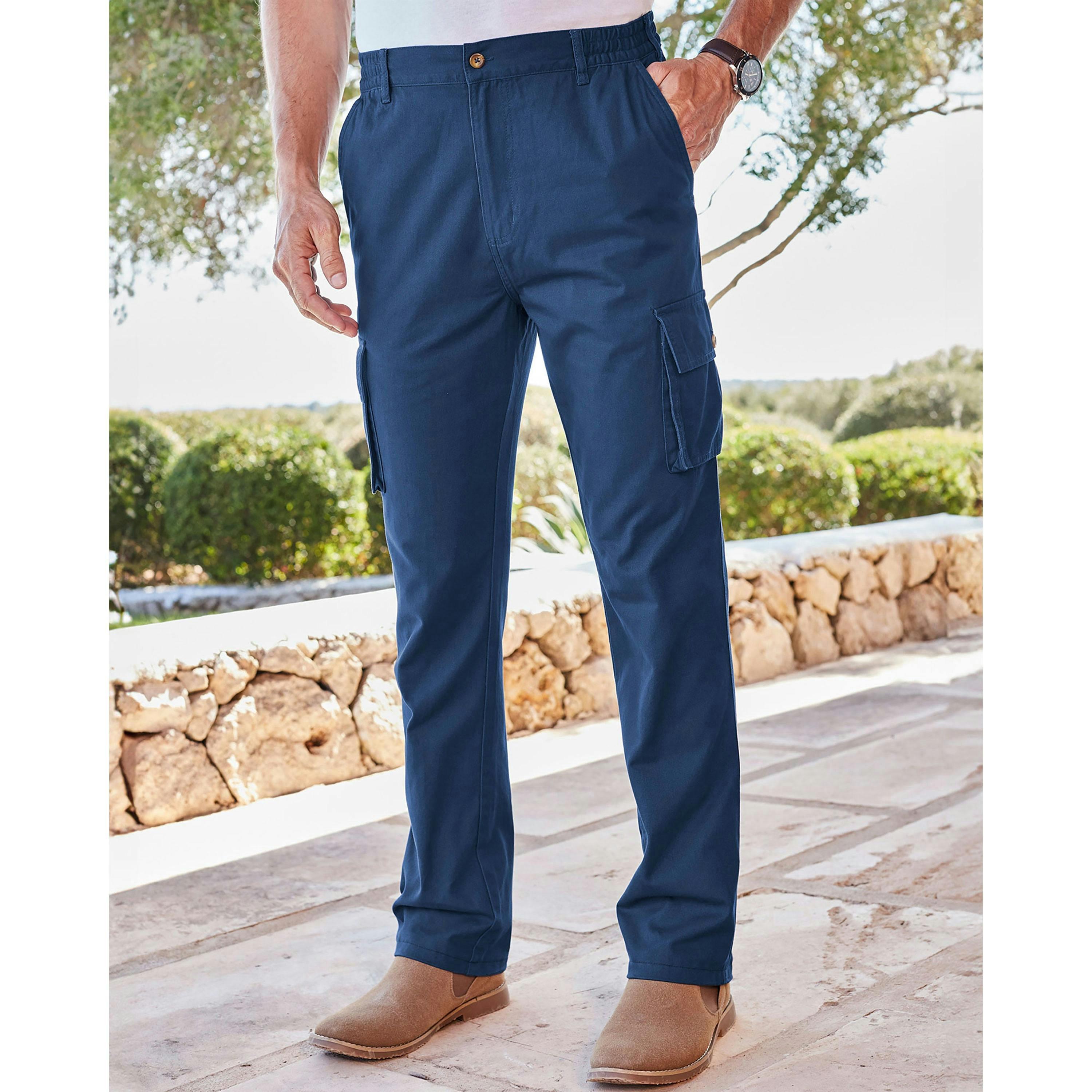 Cotton Traders Cargo Comfort Trousers , view 2 of 3