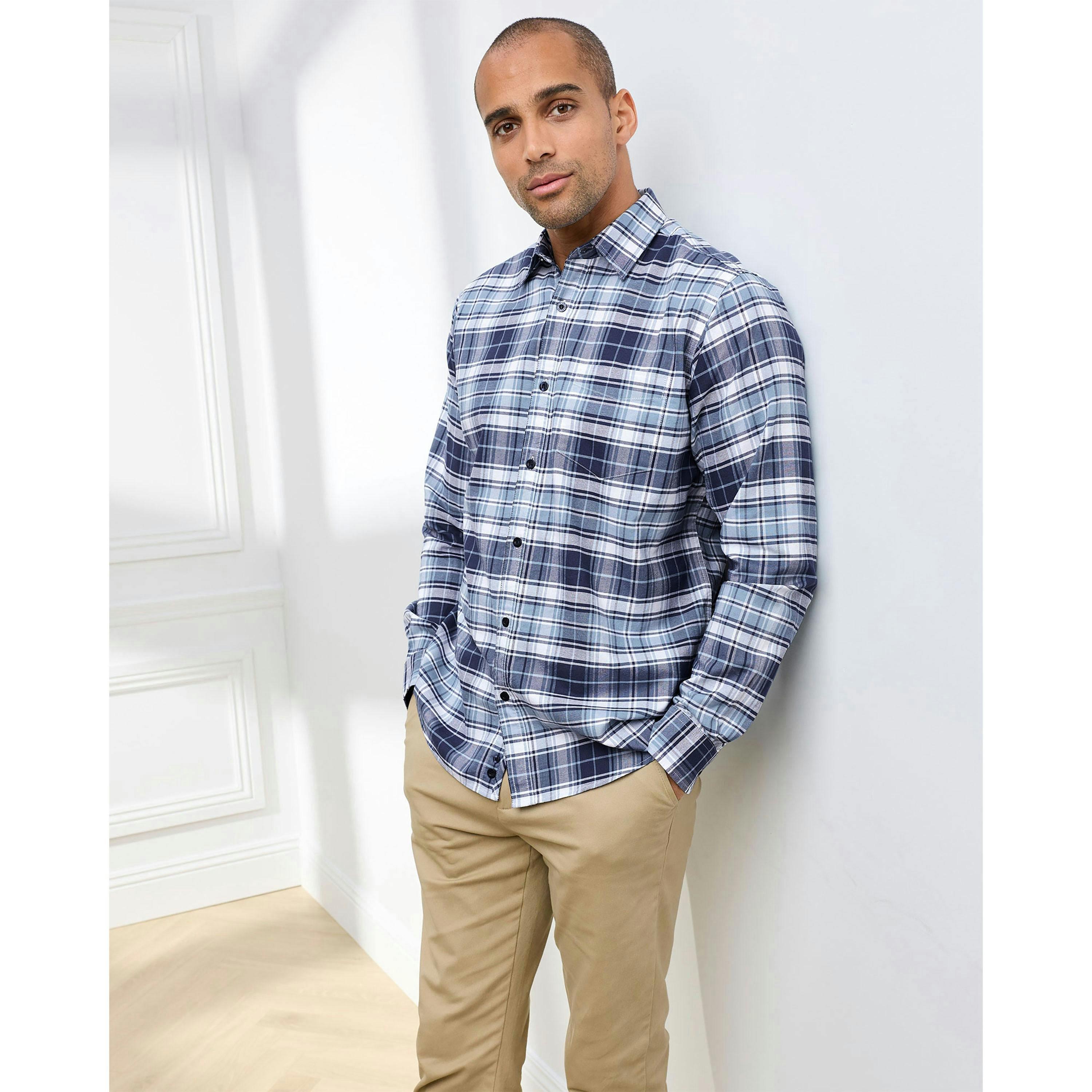 Cotton Traders Long Sleeve Casual Oxford Shirt , view 2 of 3
