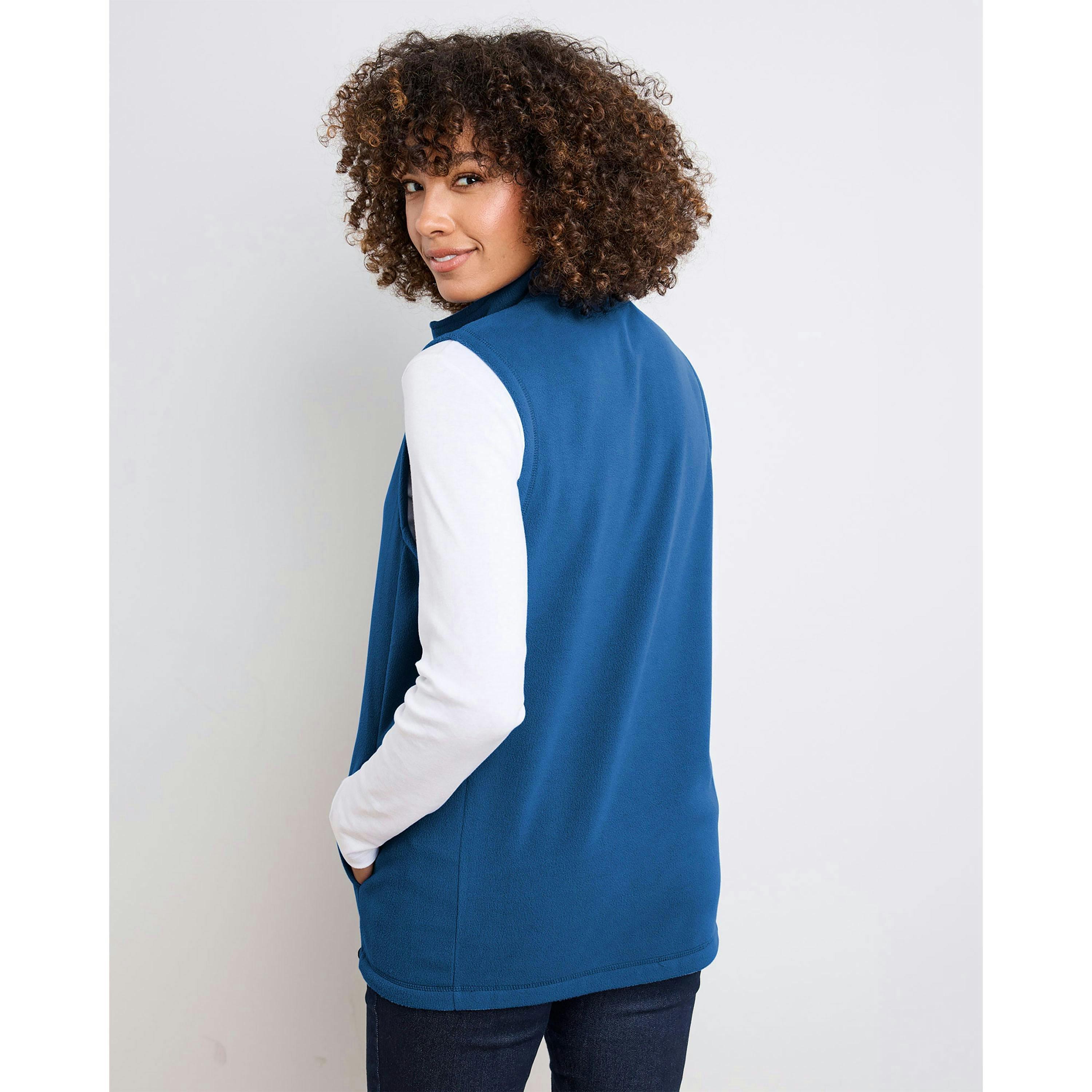Cotton Traders Microfleece Gilet , view 2 of 3