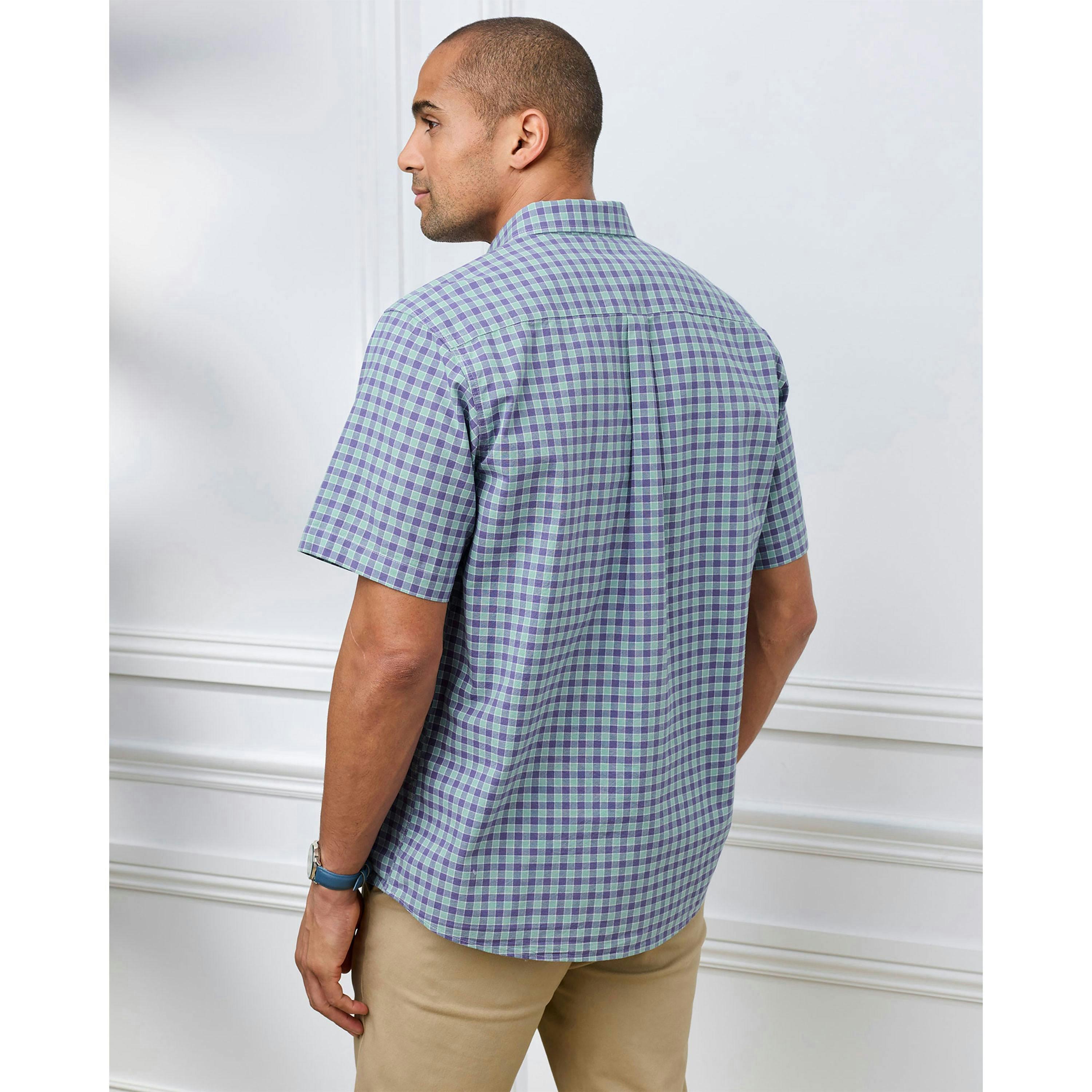 Cotton Traders Short Sleeve Casual Oxford Shirt , view 3 of 3