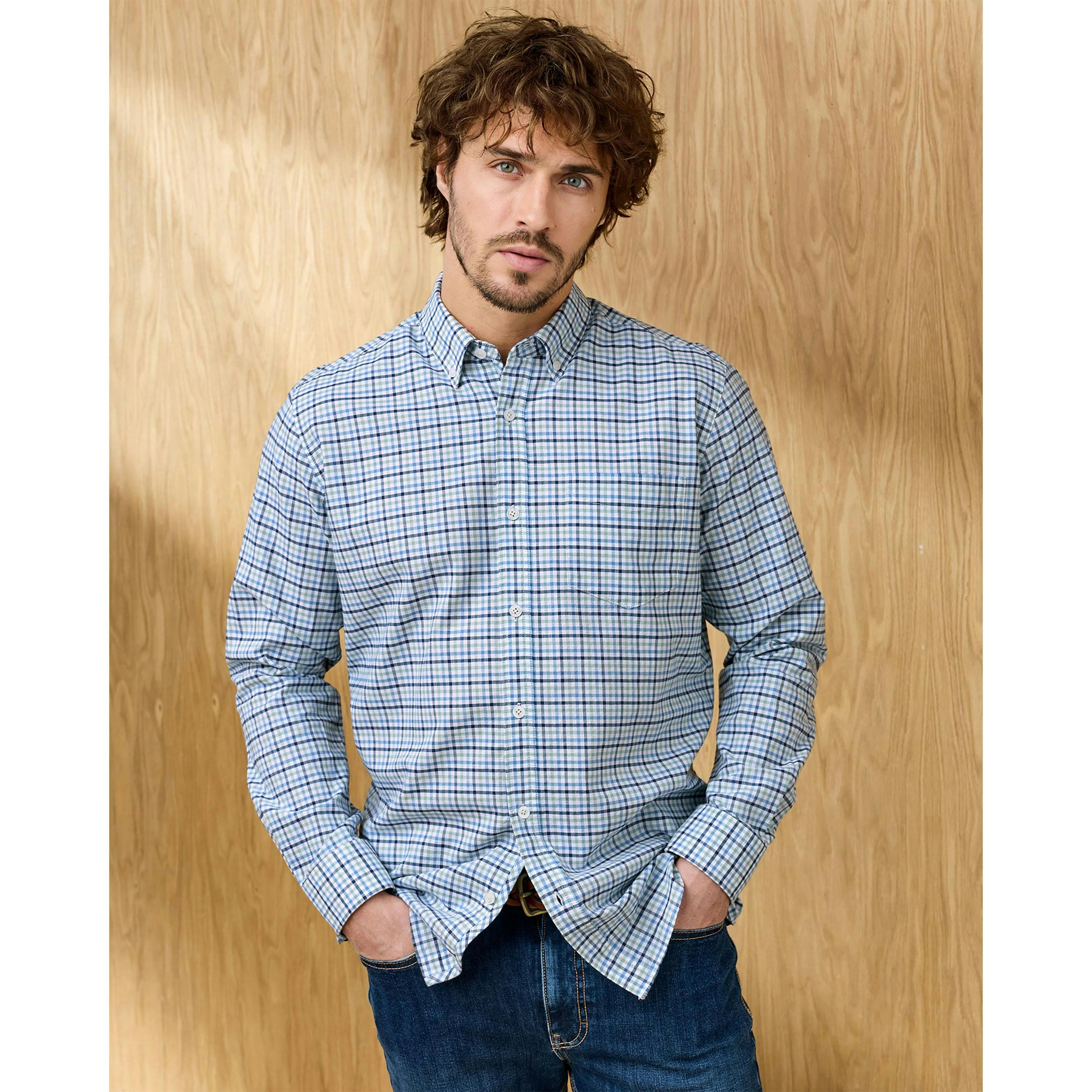 Cotton Traders Signature Long Sleeve Oxford Shirt , view 2 of 3