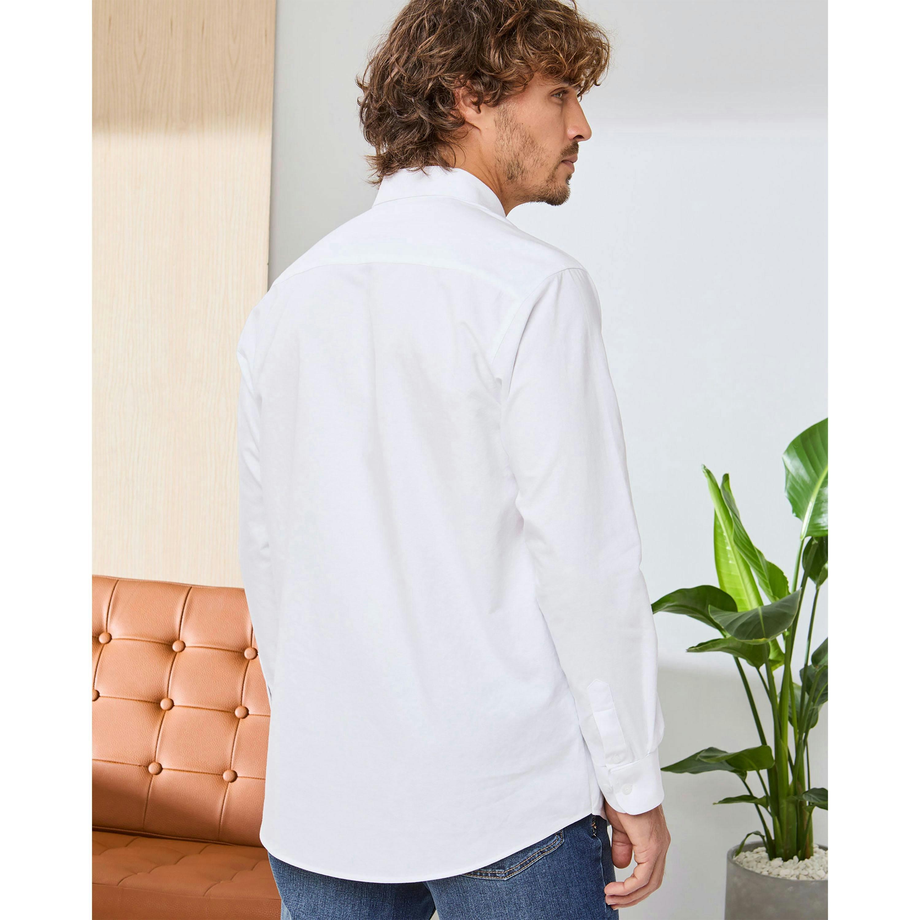 Cotton Traders Signature Long Sleeve Oxford Shirt , view 2 of 3