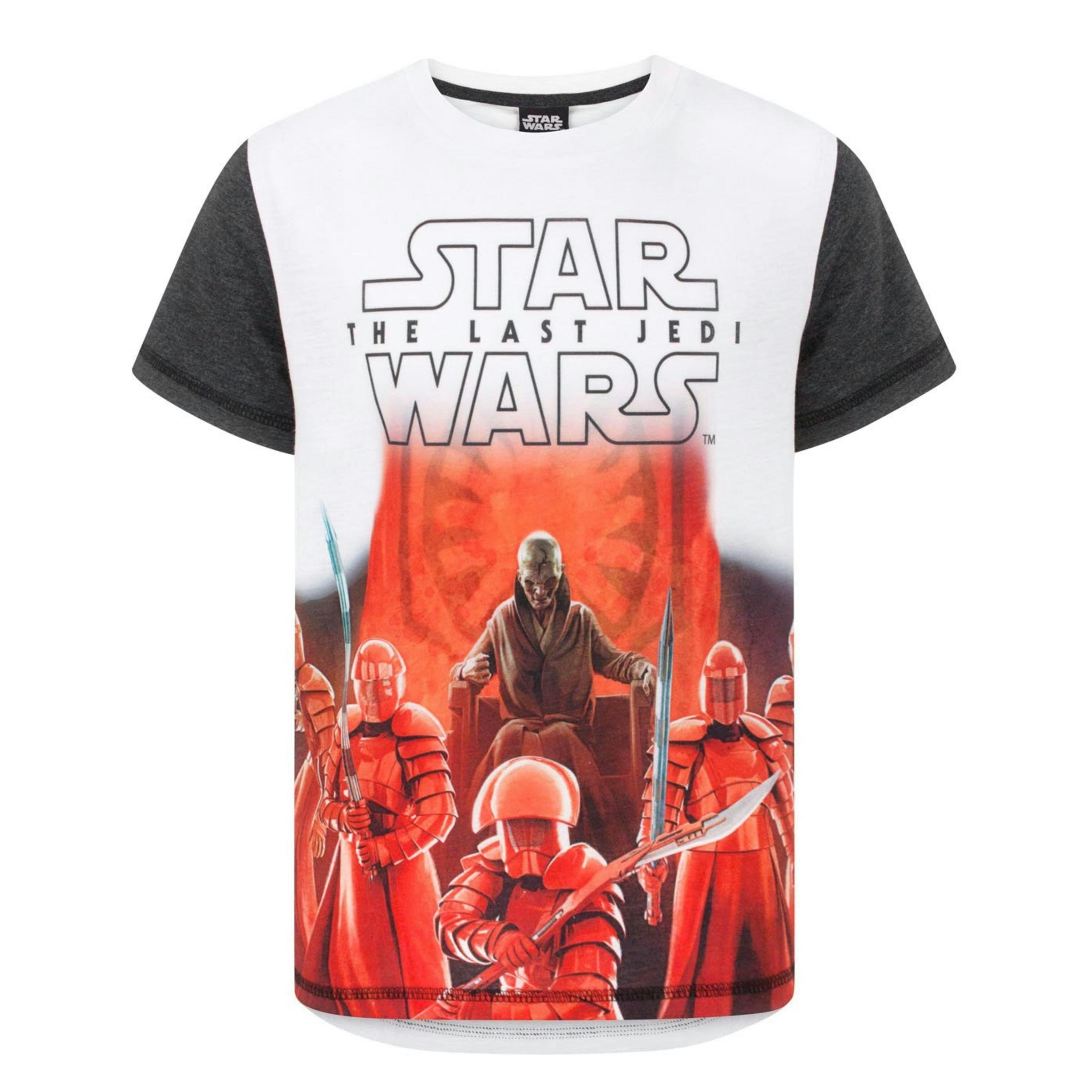 Star Wars Boys White Short Sleeved T-Shirt by Vanilla Underground , view 1 of 1