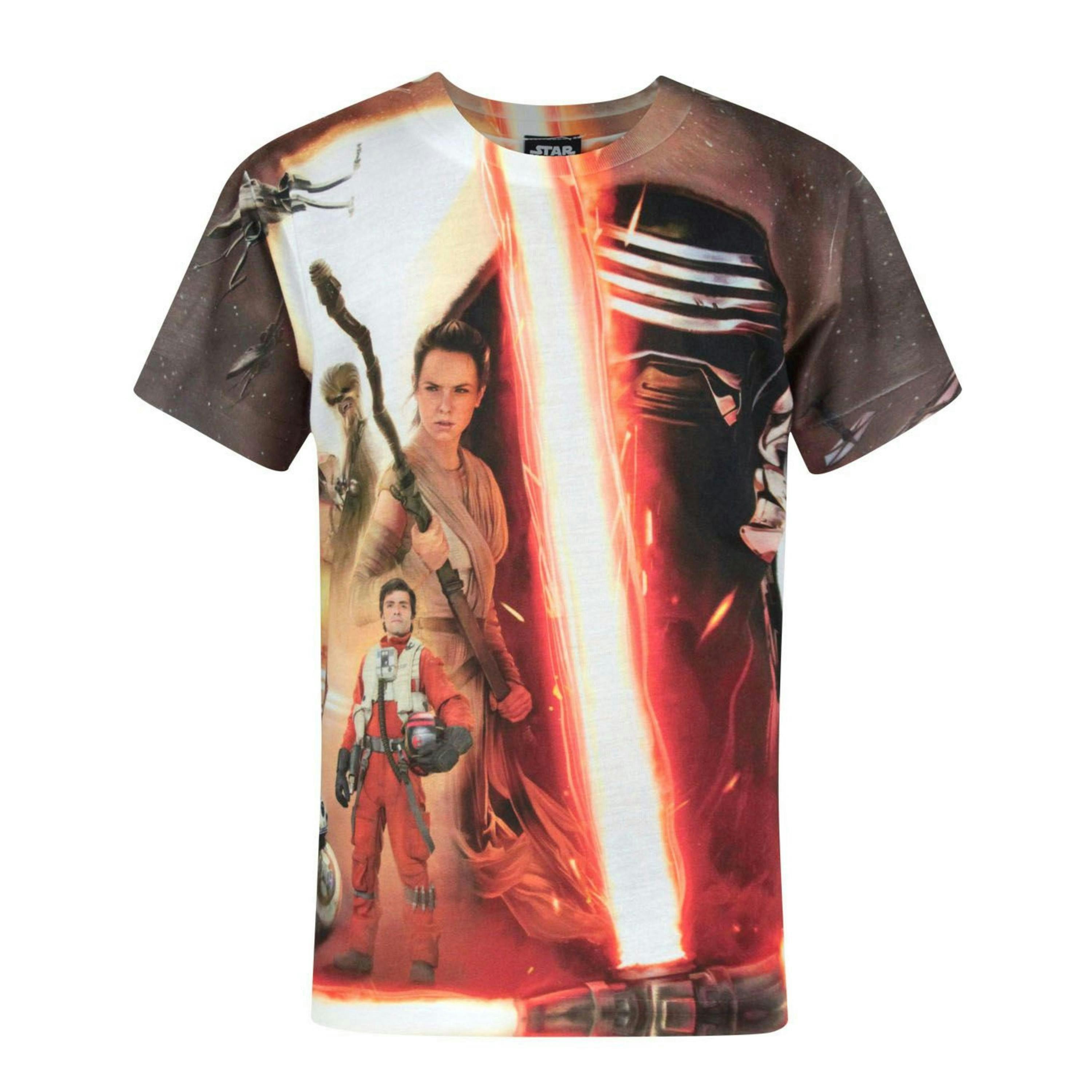 Star Wars Boys Red Short Sleeved T-Shirt by Vanilla Underground , view 1 of 1