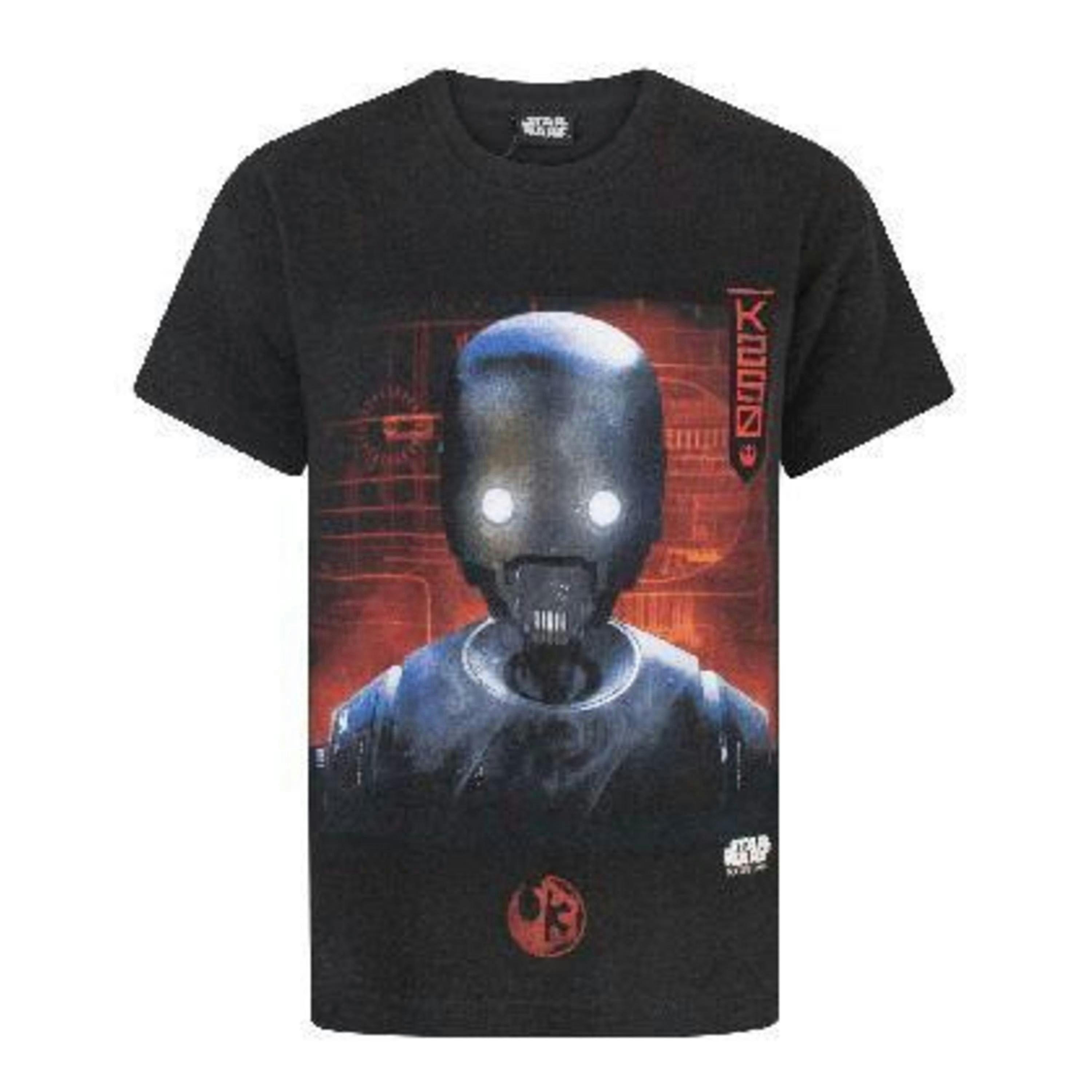 Star Wars Boys Black Rogue One Short Sleeved T-Shirt by Vanilla Underground , view 1 of 1