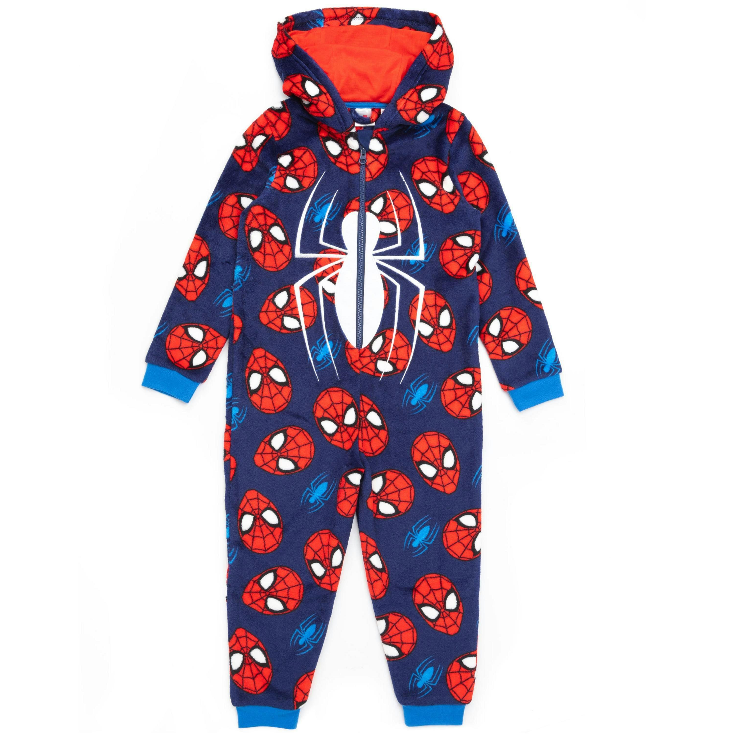 Marvel Boys Blue Spider-Man Onesie by Vanilla Underground , view 1 of 1