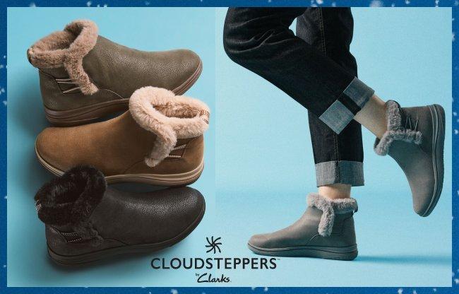 All-new, weather-prepped boots underpin every move with that signature float-on-air feeling that could only be Cloudsteppers™.