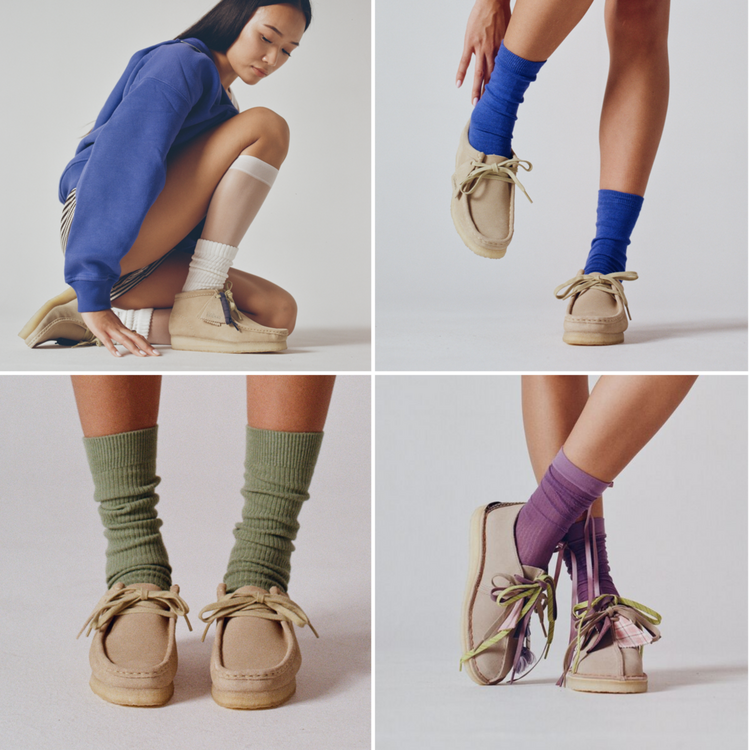 Clarks Originals Wallabee & Desert Trek in classic Maple Suede