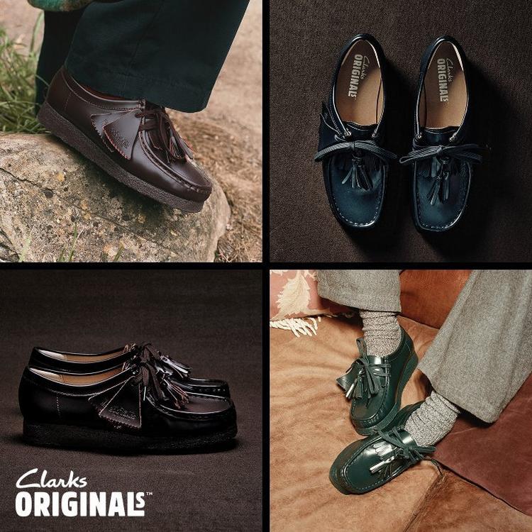 Women's New Clarks Originals Wallabees and more