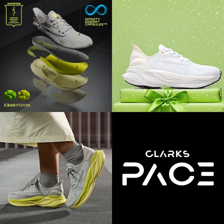 Clarks PACE: Podiatrist Approved Ultimate Walking Shoe