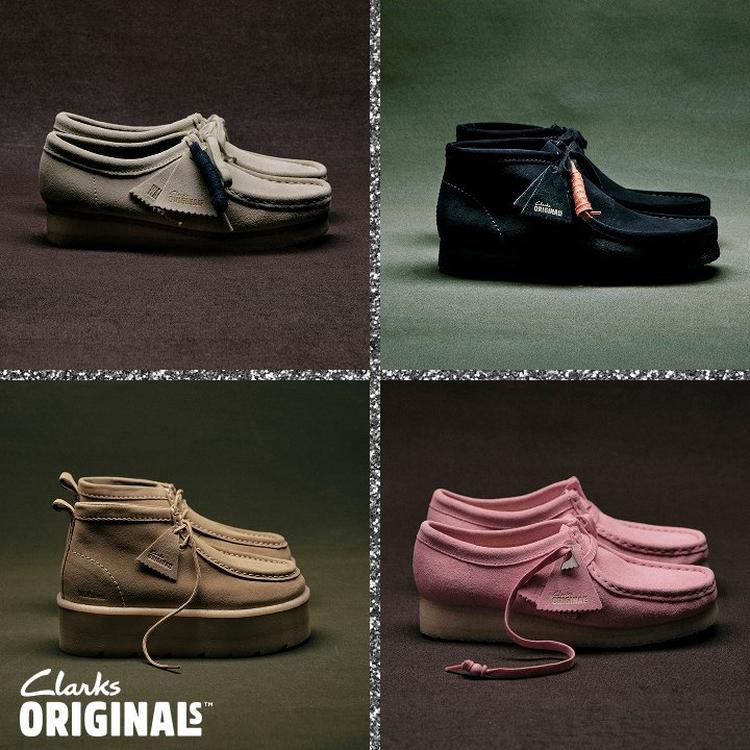 Women's New Clarks Originals Wallabees and more