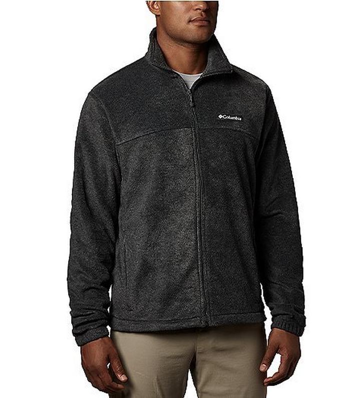 Man in a grey hoody.