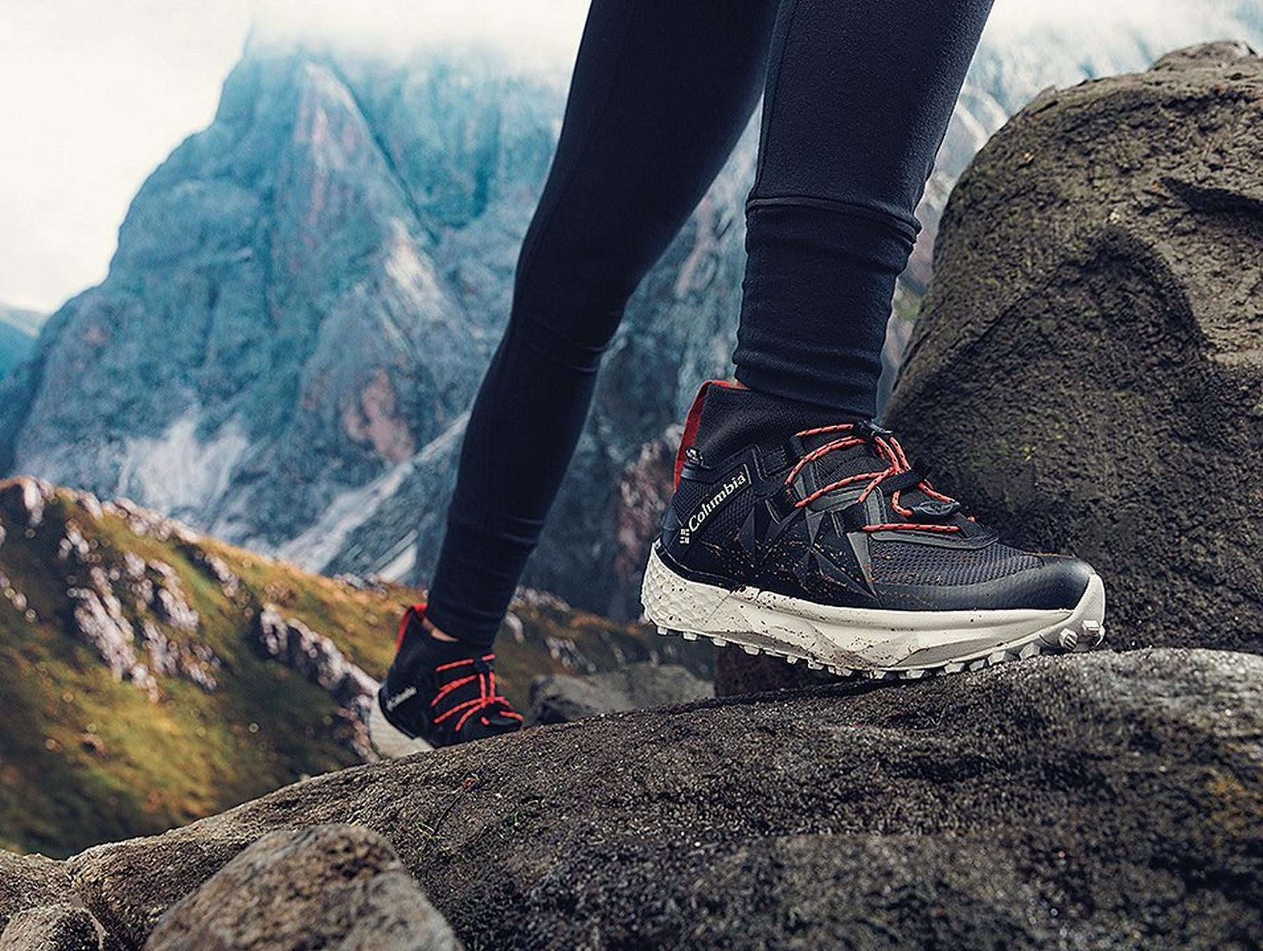 A close-up image of Columbia Sportswear’s Facet™ 75 Alpha hiking boot.