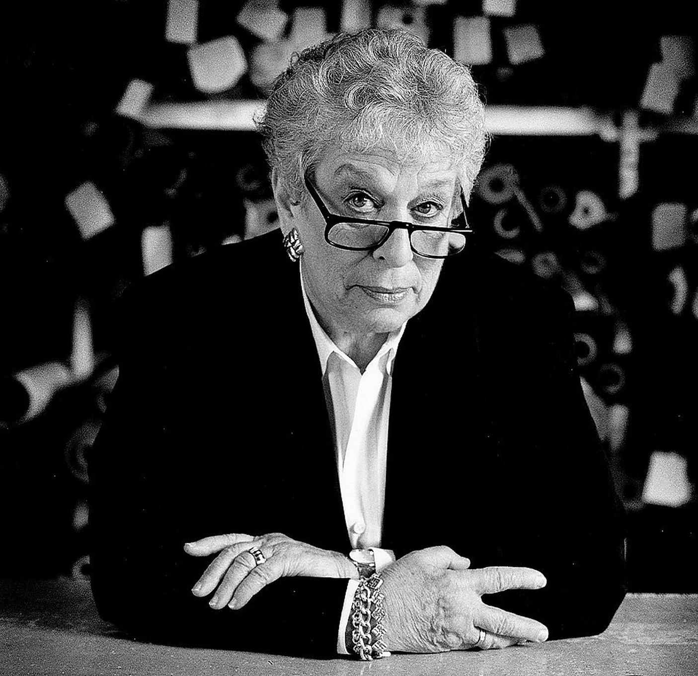 Close up of Gert Boyle.