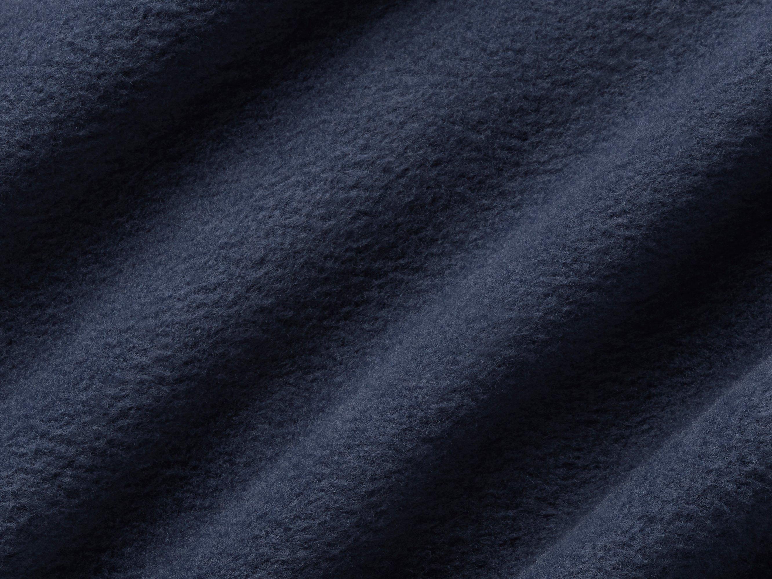 Close up shot of the plush fleece.