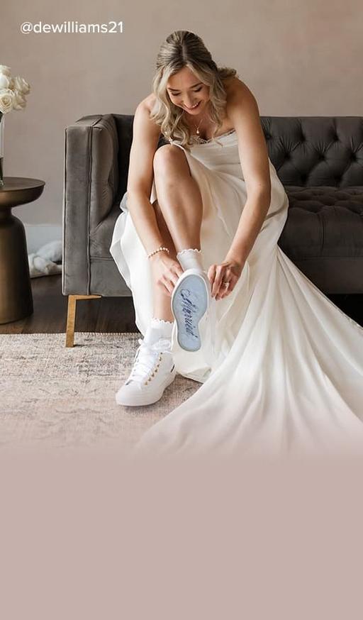 Custom Wedding Sneakers & Personalized Shoes