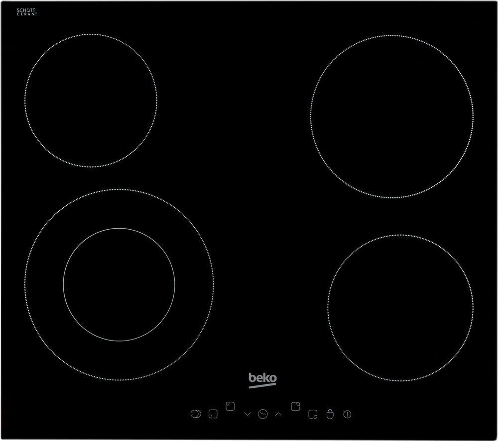Beko HIC64402T 58 cm Ceramic Hob - Black