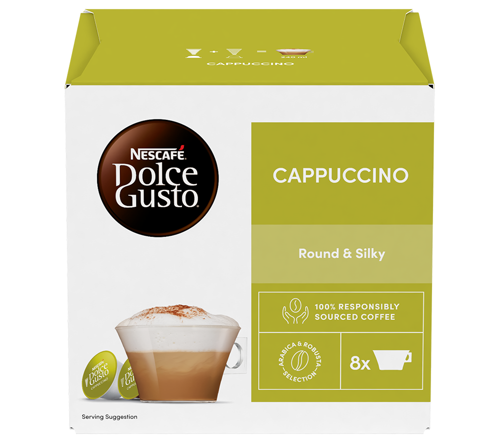 NESCAFE Dolce Gusto Cappuccino - Pack of 8