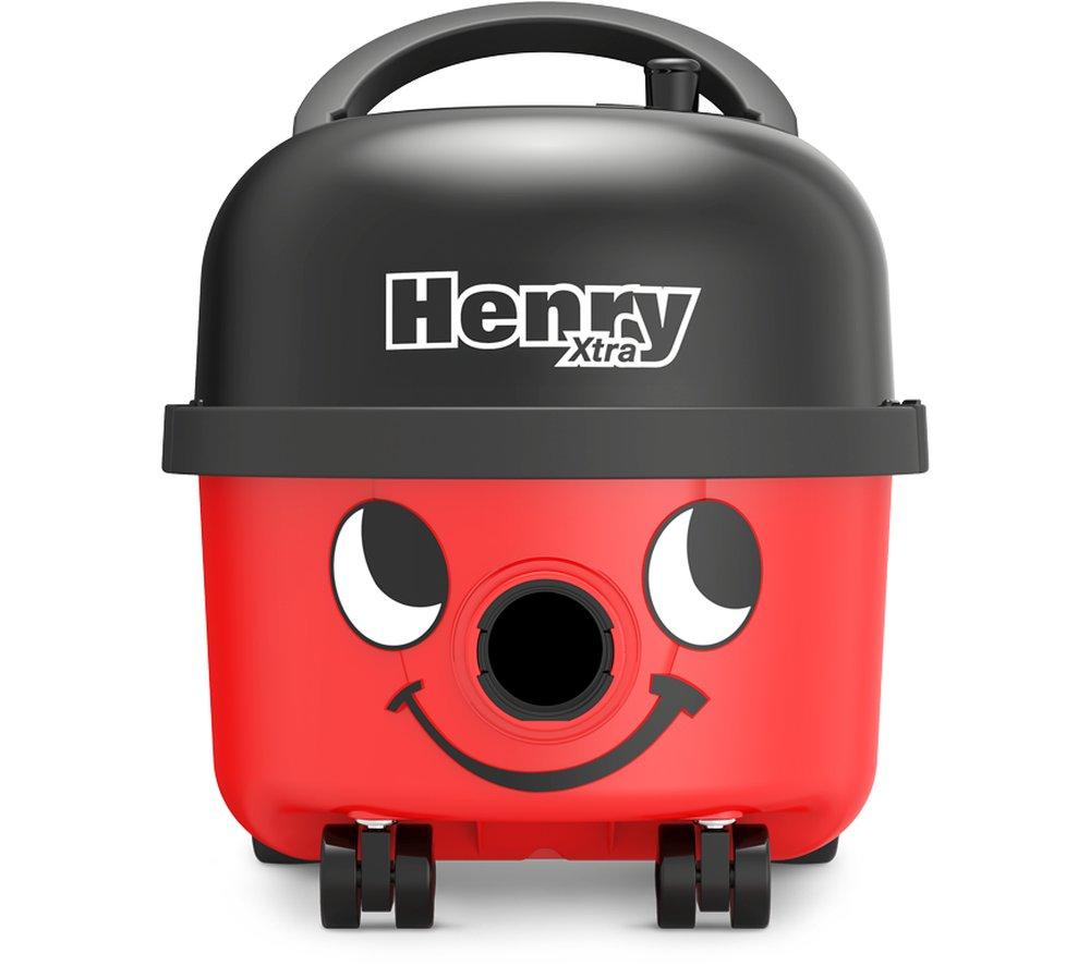 NUMATIC Henry Xtra HVX200 Cylinder Bagged Vacuum Cleaner - Red