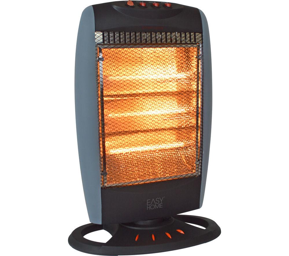 STATUS HH-1200W1PKB Portable Panel Heater - Black & grey