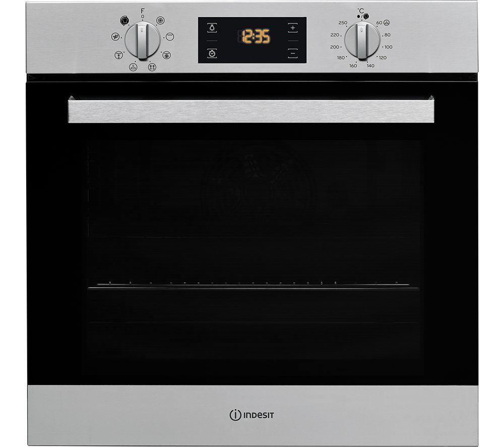 INDESIT IFW6340IX Electric Oven - Stainless Steel, Stainless Steel