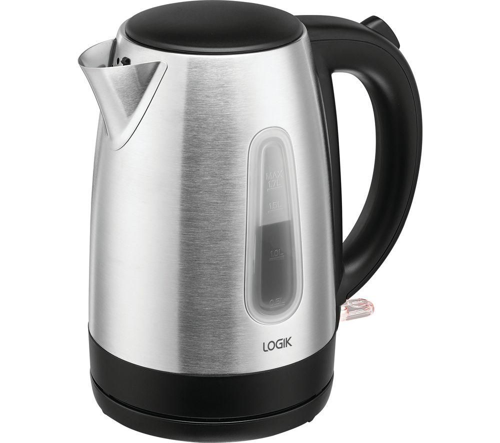 LOGIK L17JBS17 Jug Kettle - Stainless Steel, Stainless Steel