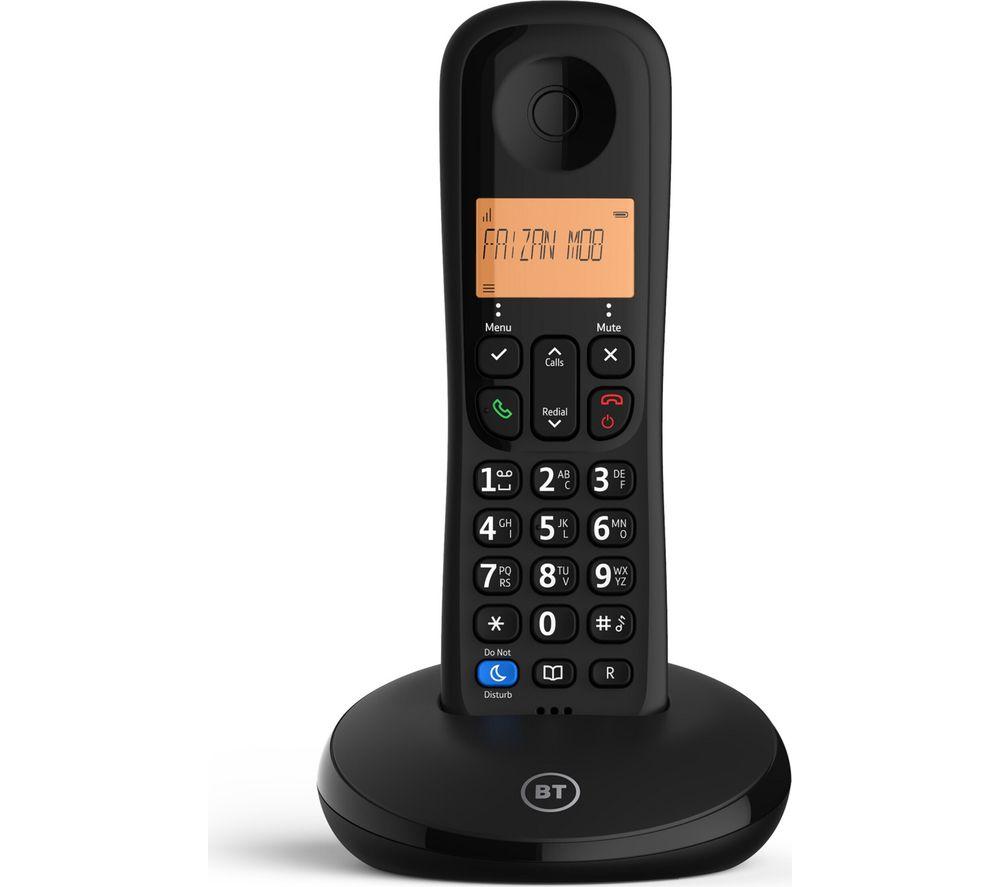BT Everyday Cordless Phone - Black
