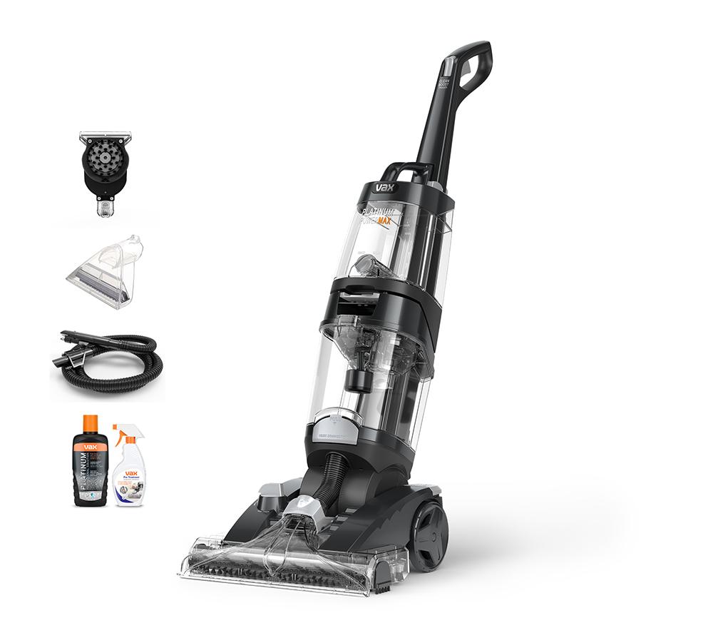 VAX Platinum Power Max ECB1SPV1 Upright Carpet Cleaner - Black