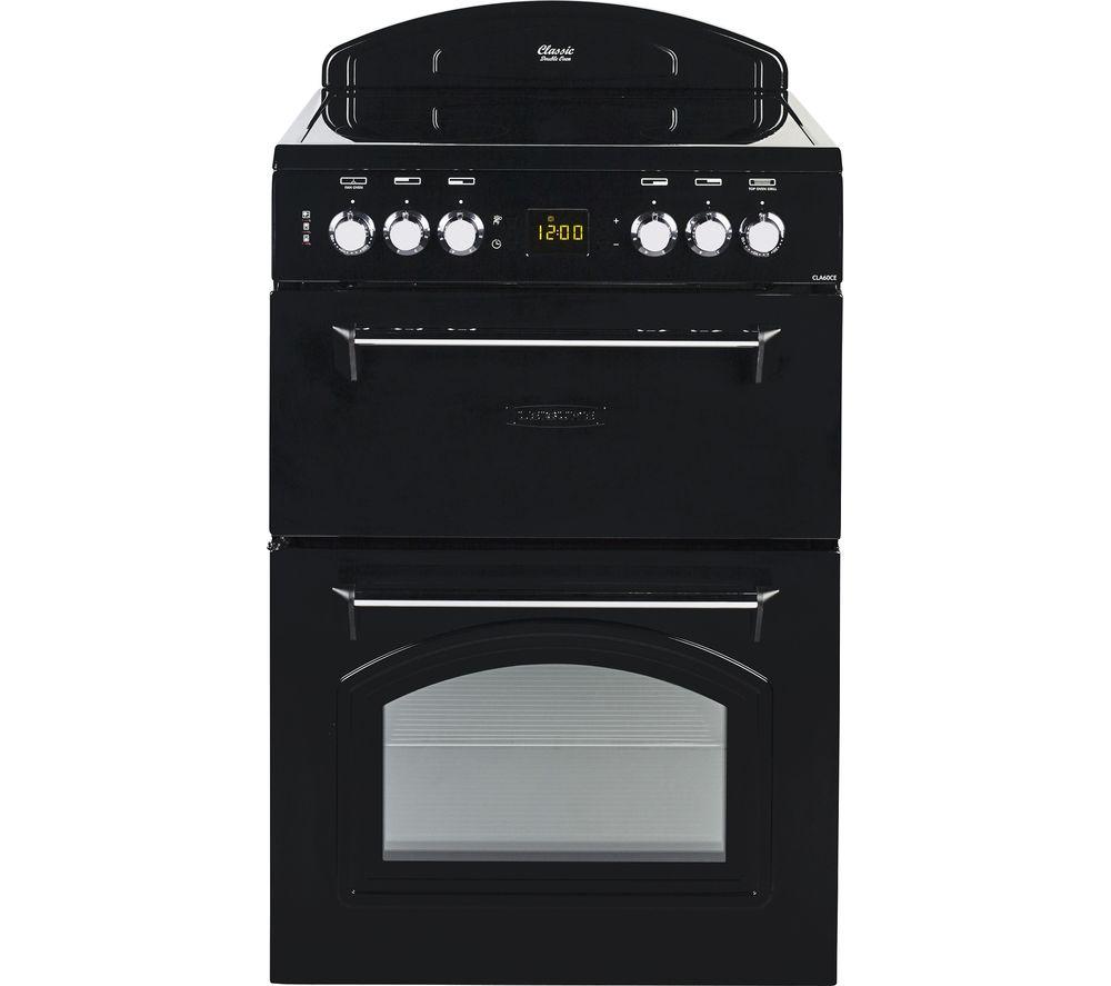 LEISURE CLA60CEK 60 cm Electric Ceramic Cooker - Black, Black