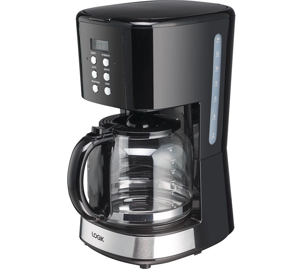 LOGIK L14DCB19 Filter Coffee Machine - Black