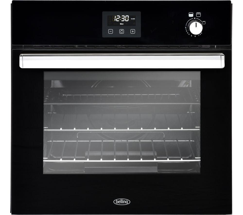 BELLING BI602G Gas Oven - Black, Black