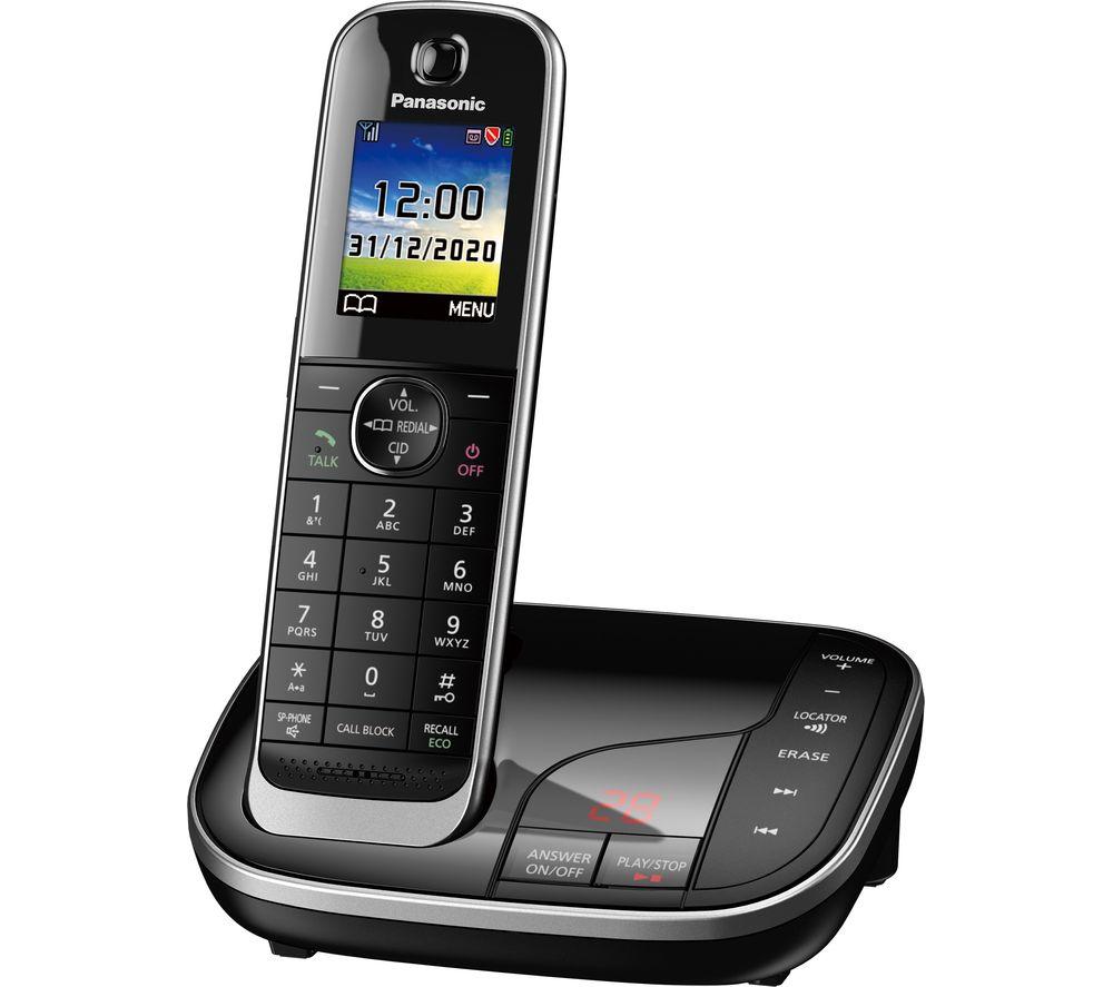 PANASONIC KX-TGJ420EB Cordless Phone - Black