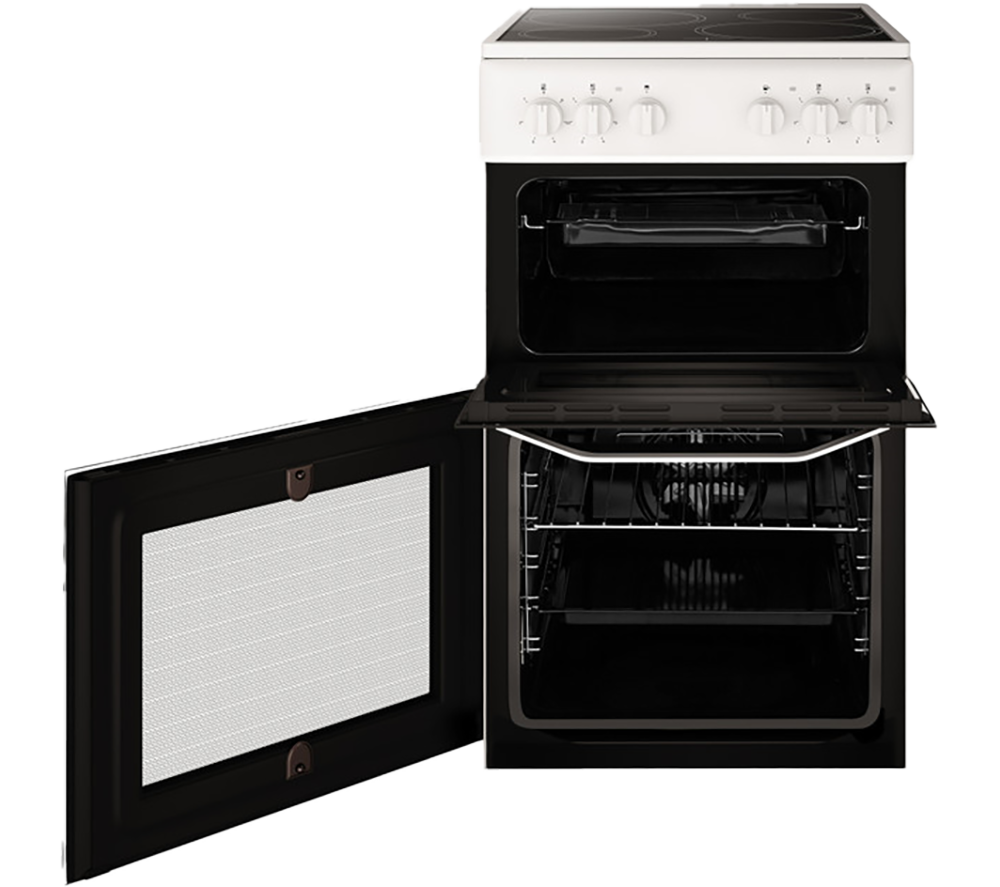 HOTPOINT HD5V92KCW 50 cm Electric Ceramic Cooker - White, White