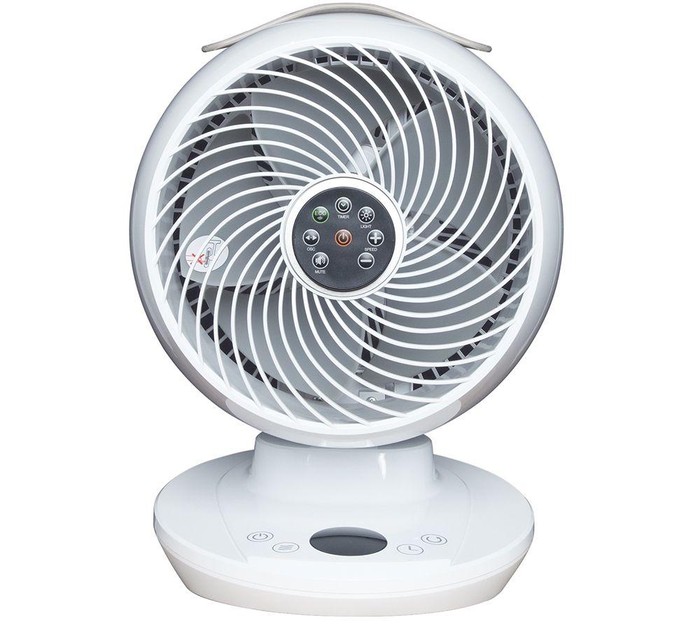 MEACO MeacoFan 650 Air Circulator Portable 10inch Desk Fan - White