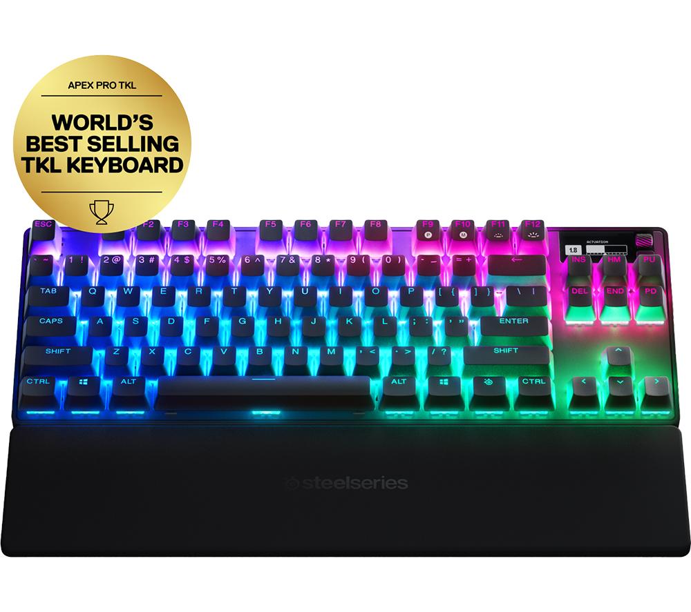 Buy Steelseries Apex Pro Tkl Mechanical Gaming Keyboard Free Delivery Currys