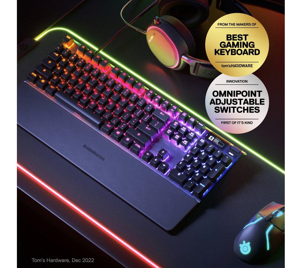 Buy Steelseries Apex Pro Mechanical Gaming Keyboard Free Delivery Currys