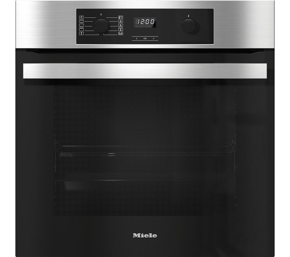 MIELE H2265-1B Electric Oven - Steel, Silver/Grey