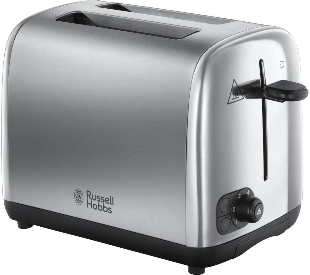 RUSSELL HOBBS Adventure 24080 2-Slice Toaster - Silver