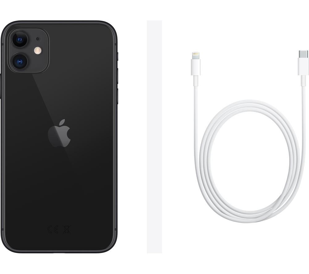 Buy APPLE iPhone 11 - 64 GB, Black | Currys