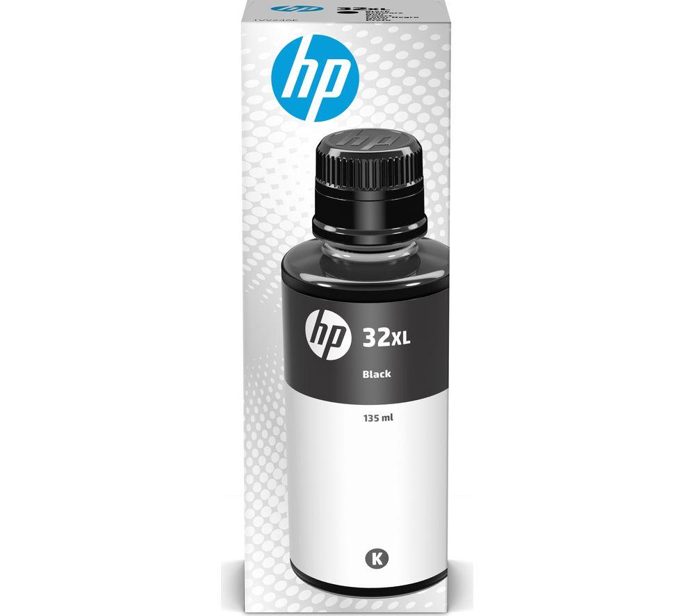 HP 32XL Original Black Ink Bottle, Black